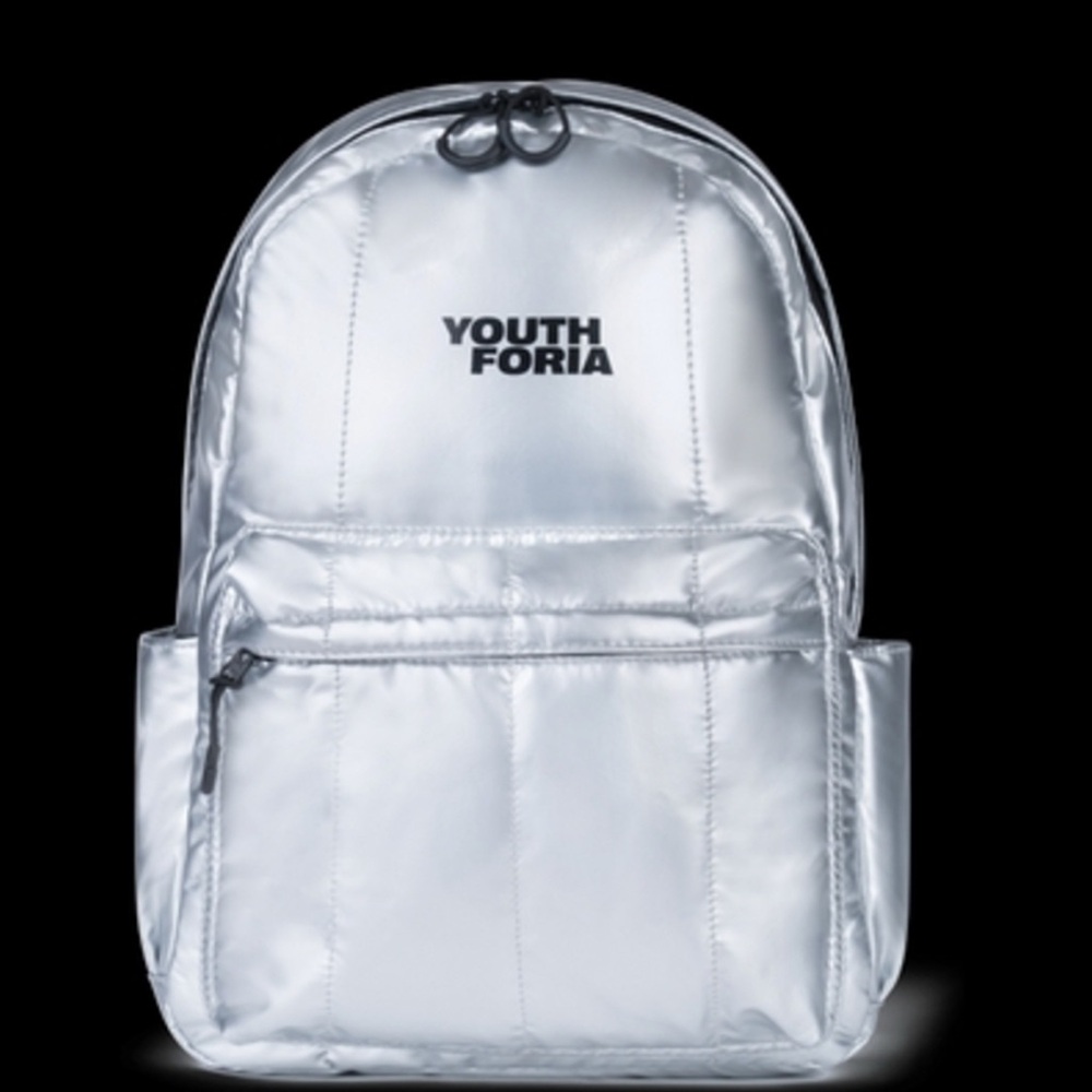 Youth Foria Silver Backpack Limited Edition. Sold out online NIB.